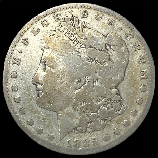 1885-S Silver Morgan Dollar LIGHTLY  CIRCULATED