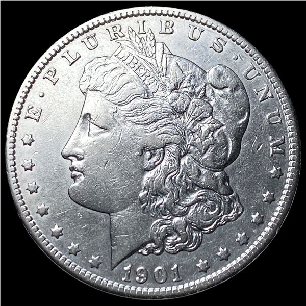 1901 Morgan Silver Dollar NEARLY UNCIRCULATED