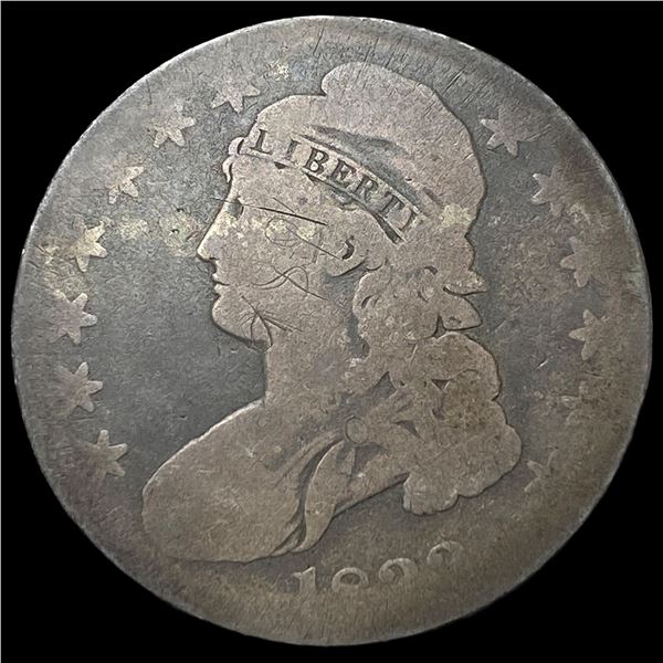 1833 Capped Bust Half Dollar NICELY CIRCULATED