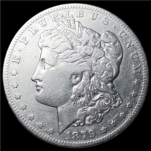 1879-CC Silver Morgan Dollar NEARLY  UNCIRCULATED