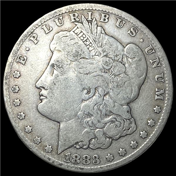 1883-CC Silver Morgan Dollar LIGHTLY  CIRCULATED