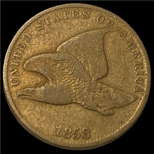 1858 Flying Eagle Cent LIGHTLY CIRCULATED