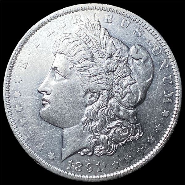1891-O Silver Morgan Dollar CLOSELY  UNCIRCULATED