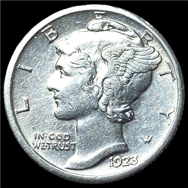 1923-S Silver Mercury Dime CLOSELY  UNCIRCULATED