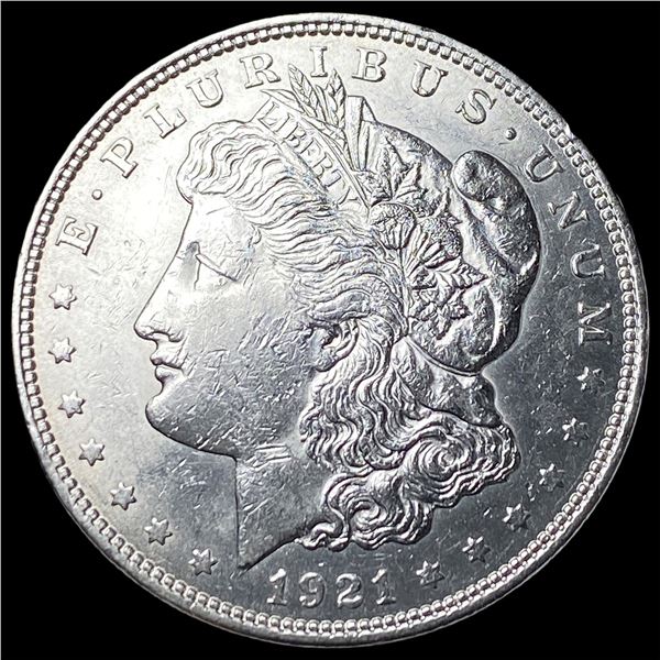 1921 Silver Morgan Dollar NEARLY UNCIRCULATED