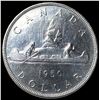 Image 2 : 1950 Canada Silver Dollar UNCIRCULATED