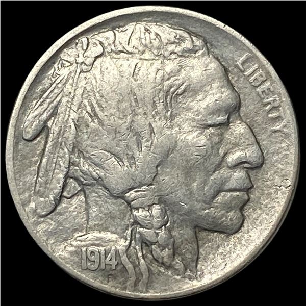 1914 Buffalo Nickel NEARLY UNCIRCULATED