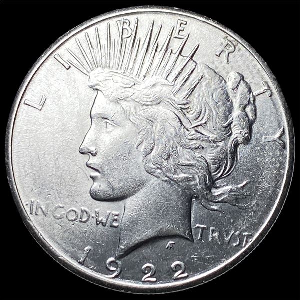 1922-S Silver Peace Dollar CLOSELY UNCIRCULATED