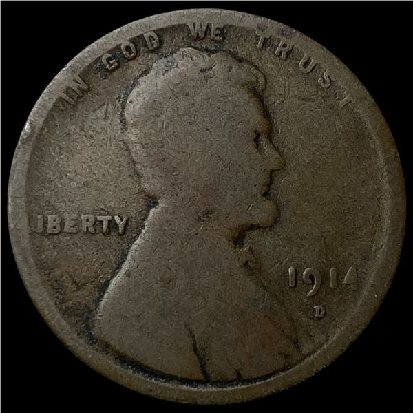 1914-D Lincoln Wheat Cent NICELY CIRCULATED