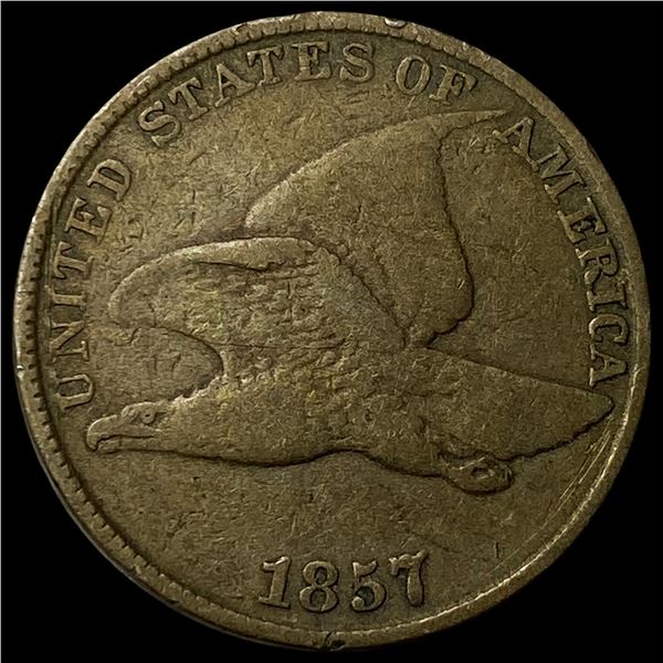 1857 Flying Eagle Cent LIGHTLY CIRCULATED