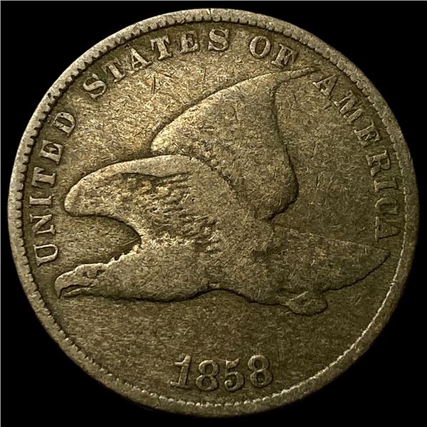 1858 Flying Eagle Cent LIGHTLY CIRCULATED