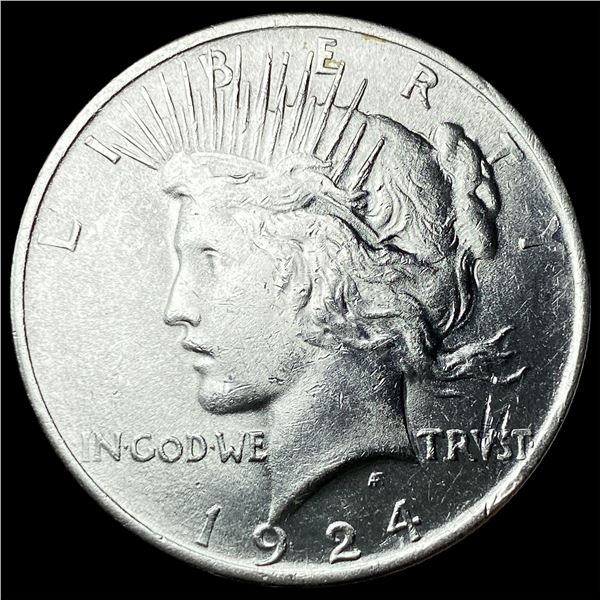 1924 Silver Peace Dollar UNCIRCULATED