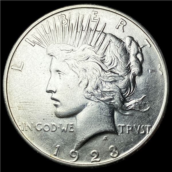 1923-D Silver Peace Dollar CLOSELY  UNCIRCULATED