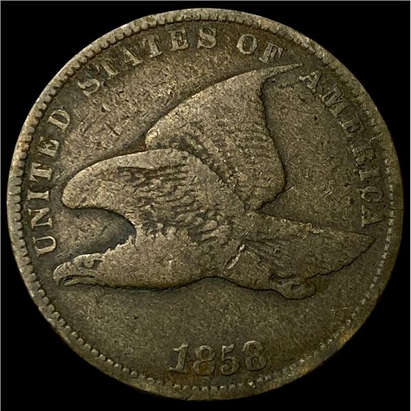 1858 Flying Eagle Cent LIGHTLY CIRCULATED