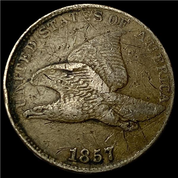 1857 Flying Eagle Cent LIGHTLY CIRCULATED
