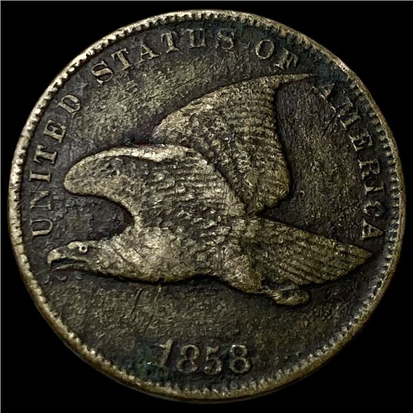 1858 Flying Eagle Cent LIGHTLY CIRCULATED