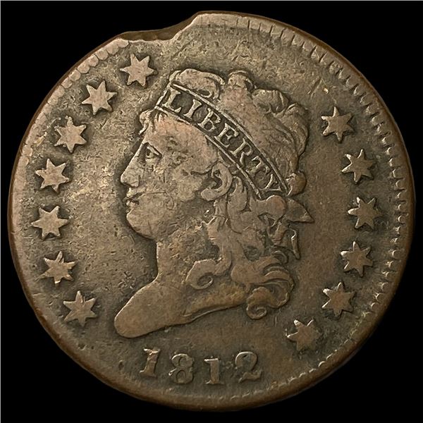 1812 Classic Head Large Cent LIGHTLY   CIRCULATED