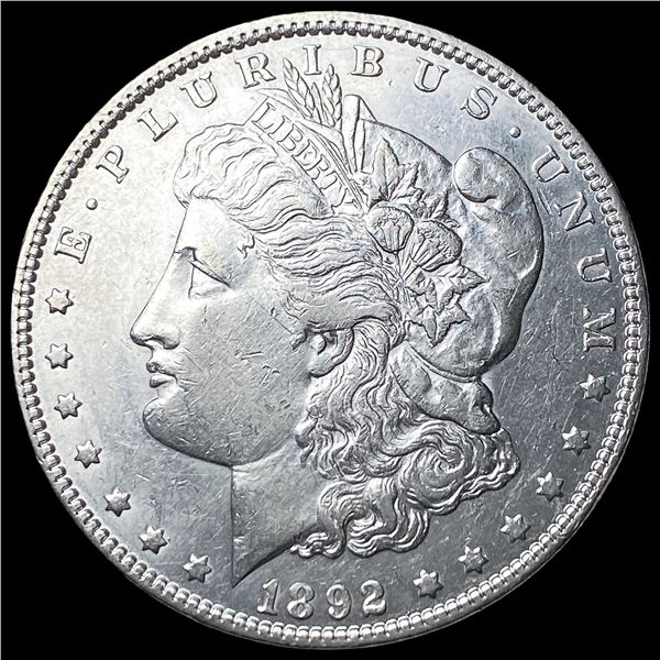 1892 Morgan Silver Dollar CLOSELY   UNCIRCULATED