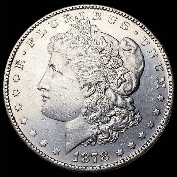 1878-S Silver Morgan Dollar CHOICE AU