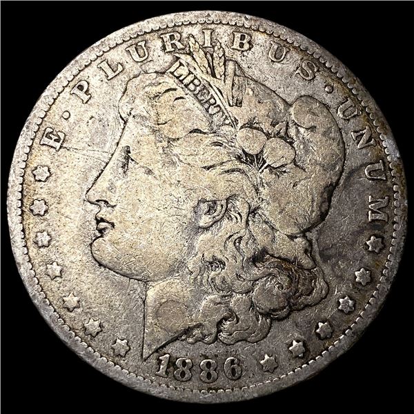 1886-O Silver Morgan Dollar LIGHTLY  CIRCULATED