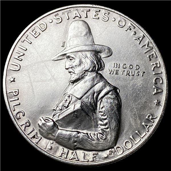 1920 Silver Pilgrim Tercentenary Half Dollar  UNCIRCULATED