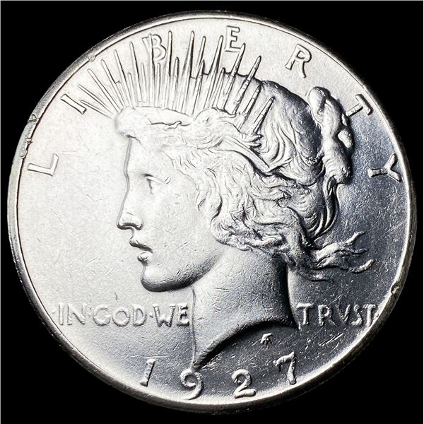 1927 Peace Silver Dollar CLOSELY UNCIRCULATED