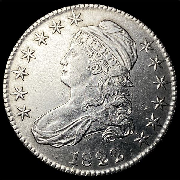 1822 Capped Bust Half Dollar CHOICE AU