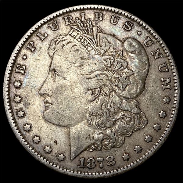 1878 Rev 79 Silver Morgan Dollar NEARLY UNCIRCULATED