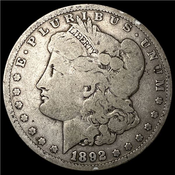 1892-S Silver Morgan Dollar NICELY CIRCULATED