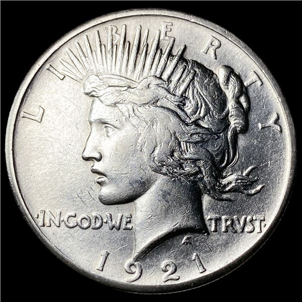 1921 Silver Peace Dollar CLOSELY UNCIRCULATED