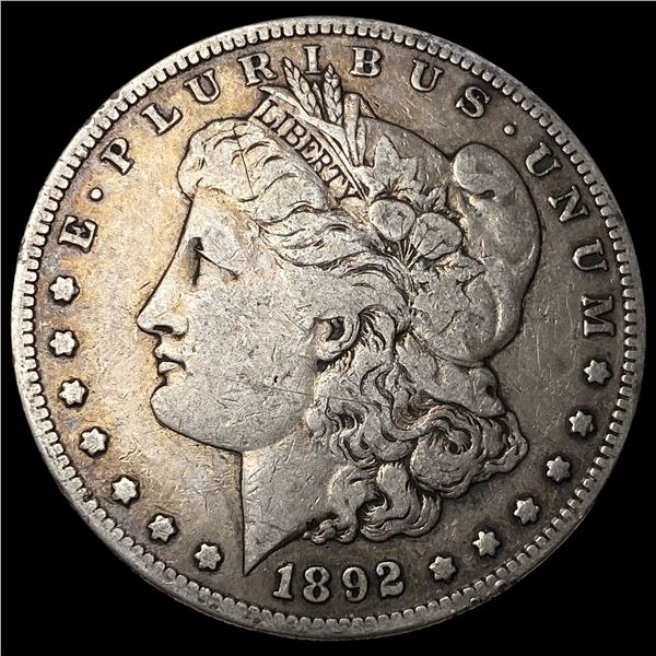 1892-S Silver Morgan Dollar NEARLY  UNCIRCULATED