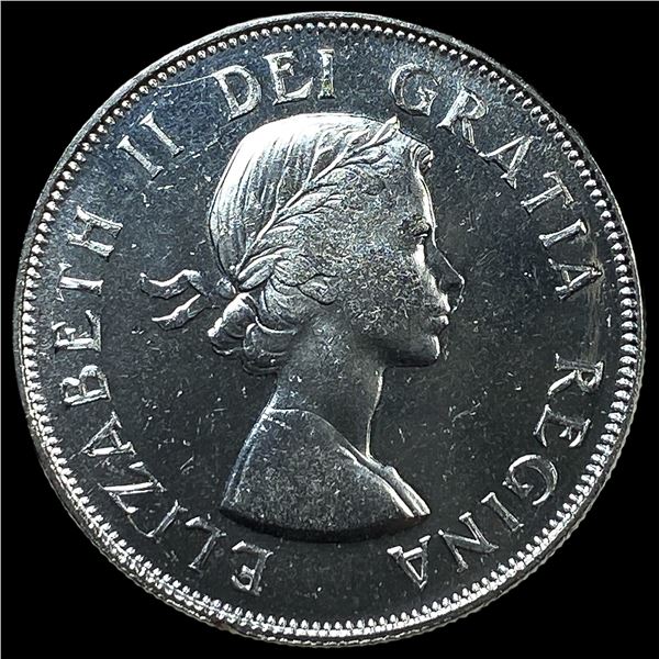 1953 Canada Silver 50 Cents CHOICE BU