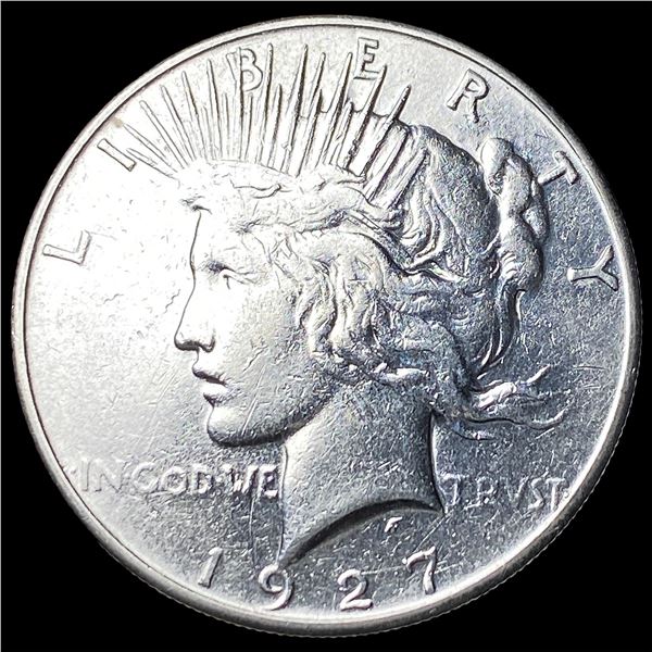 1927-S Silver Peace Dollar CLOSELY UNCIRCULATED