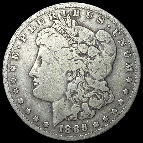 1886-O Silver Morgan Dollar LIGHTLY  CIRCULATED