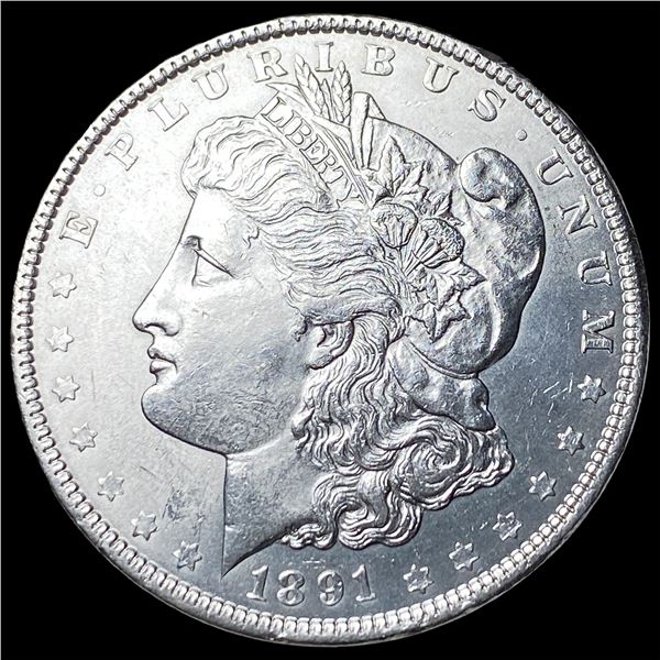 1891 Silver Morgan Dollar UNCIRCULATED