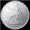 Image 1 : 1877 Silver Trade Dollar CLOSELY UNCIRCULATED
