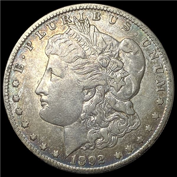 1892-O Silver Morgan Dollar NEARLY UNCIRCULATED