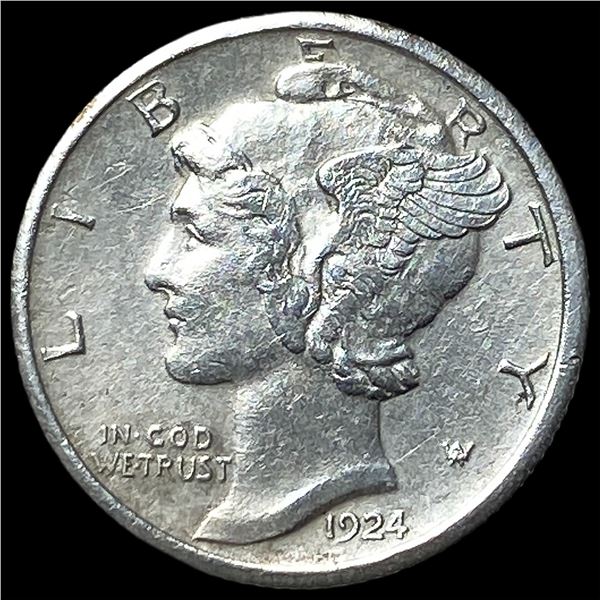 1924-S Silver Mercury Dime UNCIRCULATED