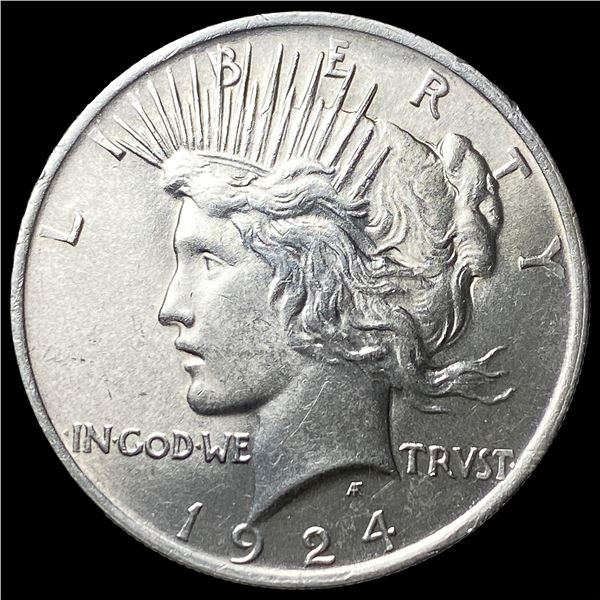 1924 Silver Peace Dollar UNCIRCULATED