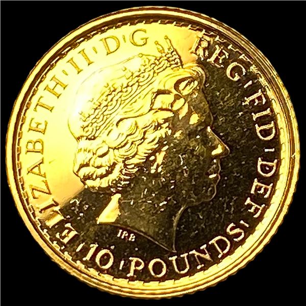 2013 Gold 1/10oz Britannia 10 Pounds SUPERB GEM BU
