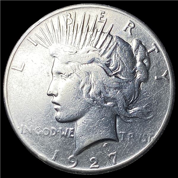 1927 Peace Silver Dollar NEARLY UNCIRCULATED