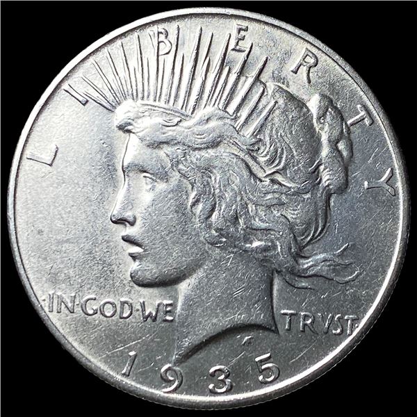 1935-S Silver Peace Dollar CLOSELY UNCIRCULATED