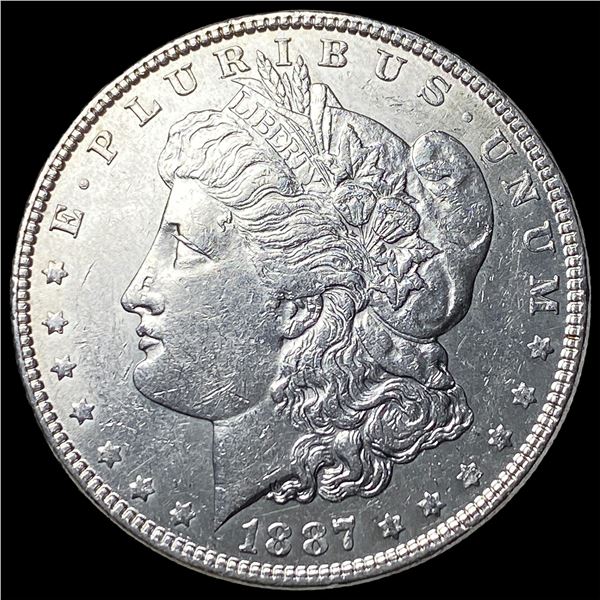 1887 Morgan Silver Dollar CLOSELY  UNCIRCULATED