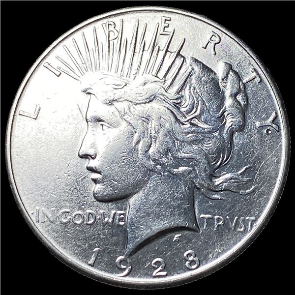 1928-S Peace Silver Dollar LIGHTLY CIRCULATED