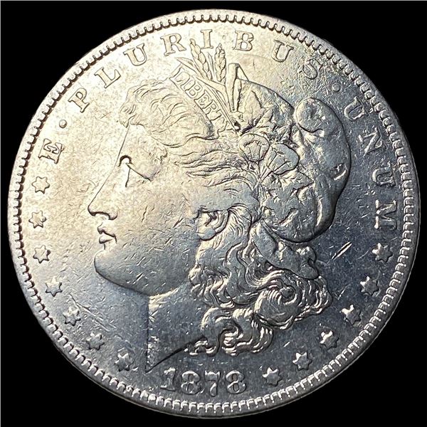 1878 Morgan Silver Dollar NEARLY UNCIRCULATED