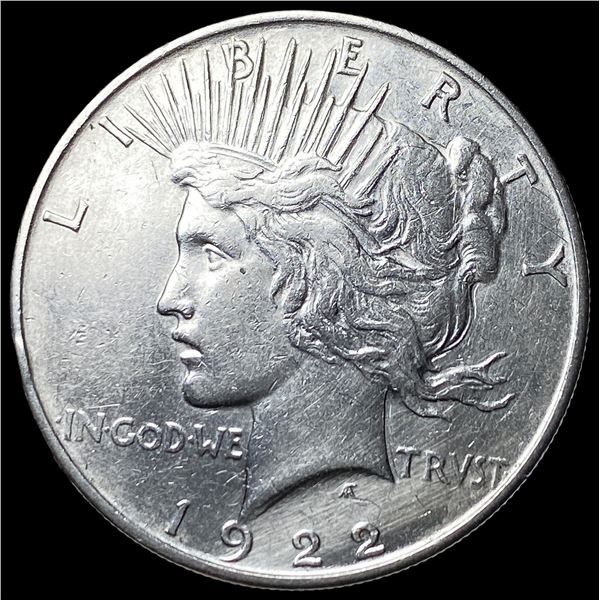 1922 Silver Peace Dollar CLOSELY UNCIRCULATED