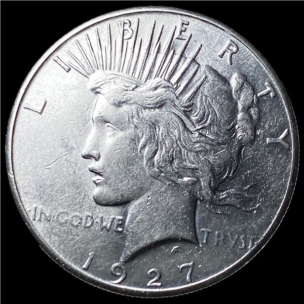 1927-S Silver Peace Dollar CLOSELY UNCIRCULATED