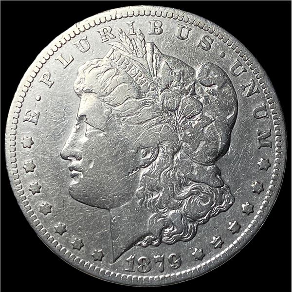 1879-CC Silver Morgan Dollar LIGHTLY CIRCULATED