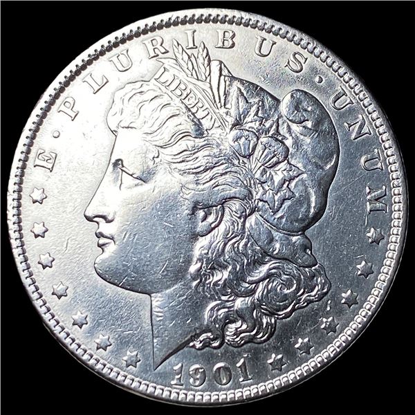 1901 Morgan Silver Dollar NEARLY UNCIRCULATED