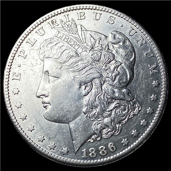 1886-S Silver Morgan Dollar CLOSELY  UNCIRCULATED